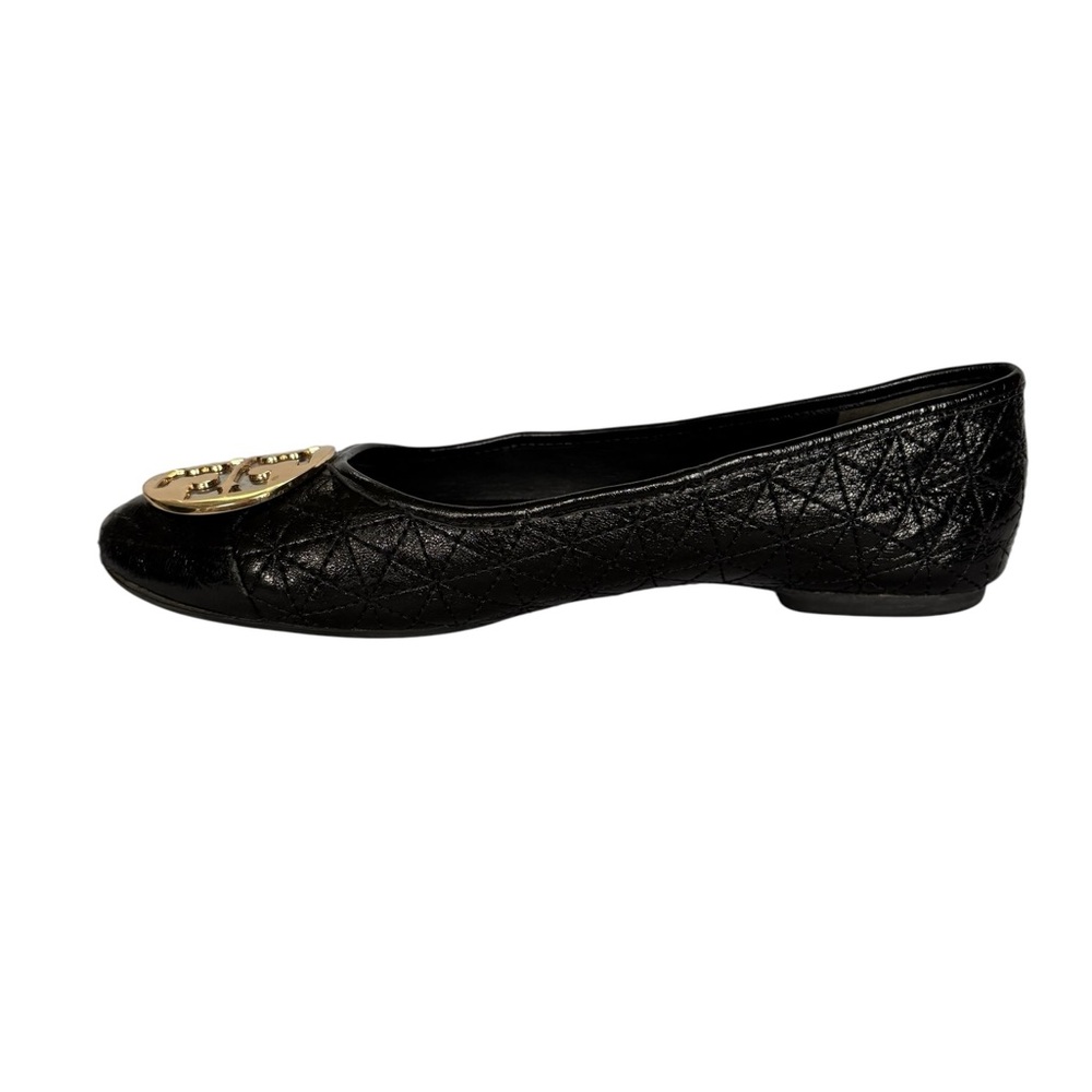 Tory Burch Claire Quilted Ballet Flat Size 7.5 - Picture 4 of 10